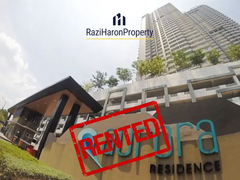 Ejen Hartanah Aurora Residence Puchong Rent Sewa